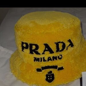 Terry cloth Prada hat